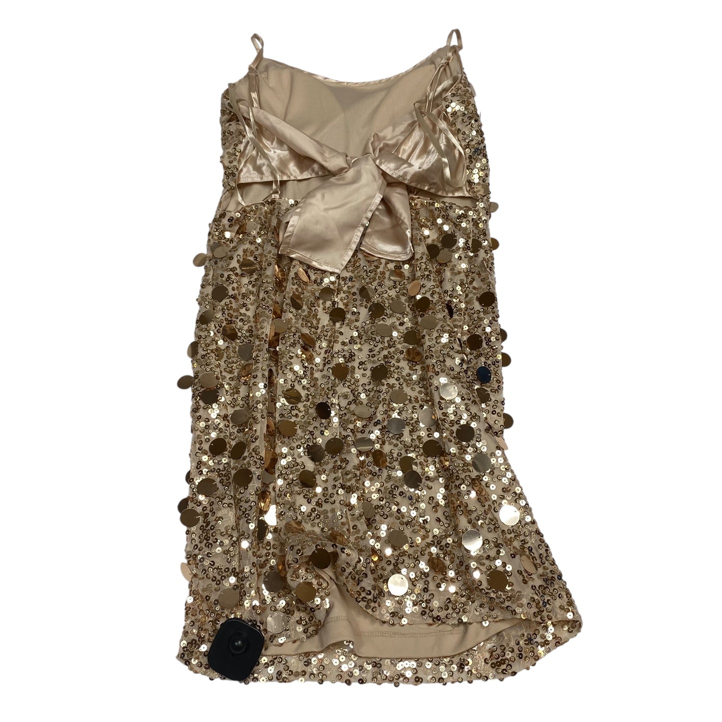 Dress Party Short By Clothes Mentor In Rose Gold, Size:M