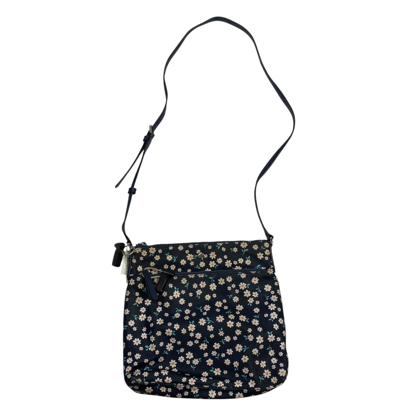 Crossbody Designer By Kate Spade In Navy, Size:Medium