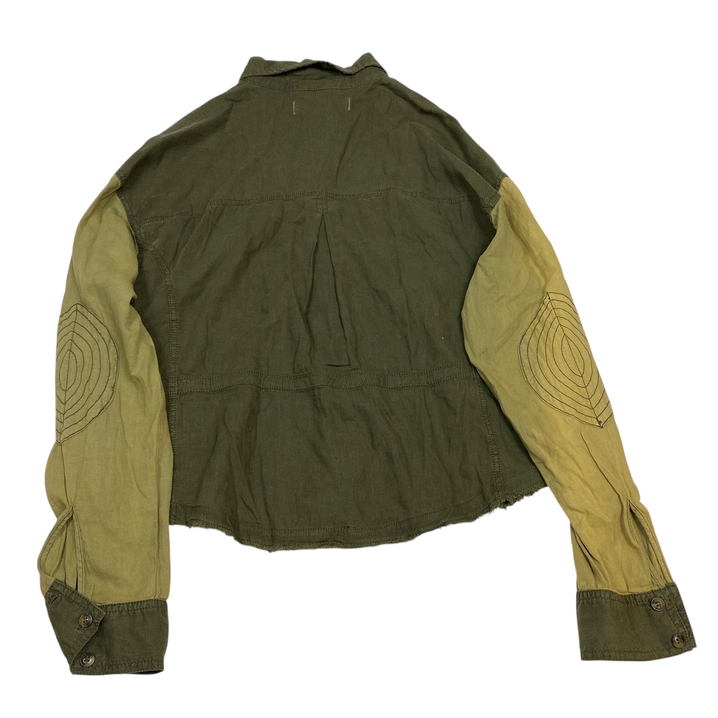Top Ls By We The Free In Green, Size:S