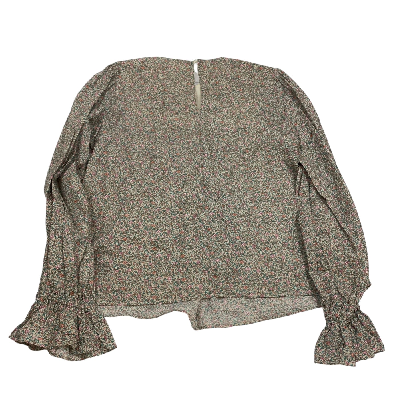 Top Ls By Moodie In Green & Tan, Size:M