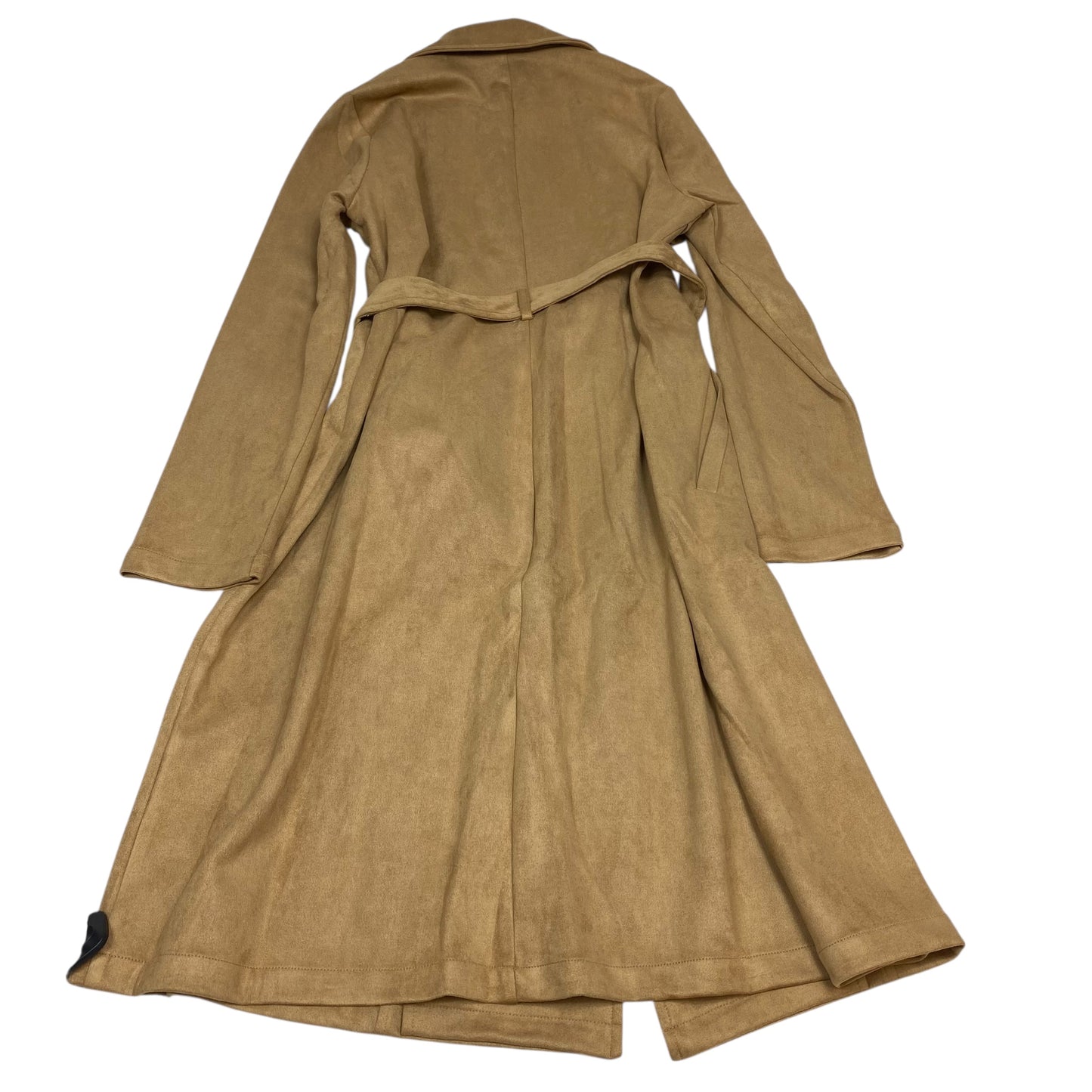 Coat Peacoat By Fashion Nova In Brown, Size:1X