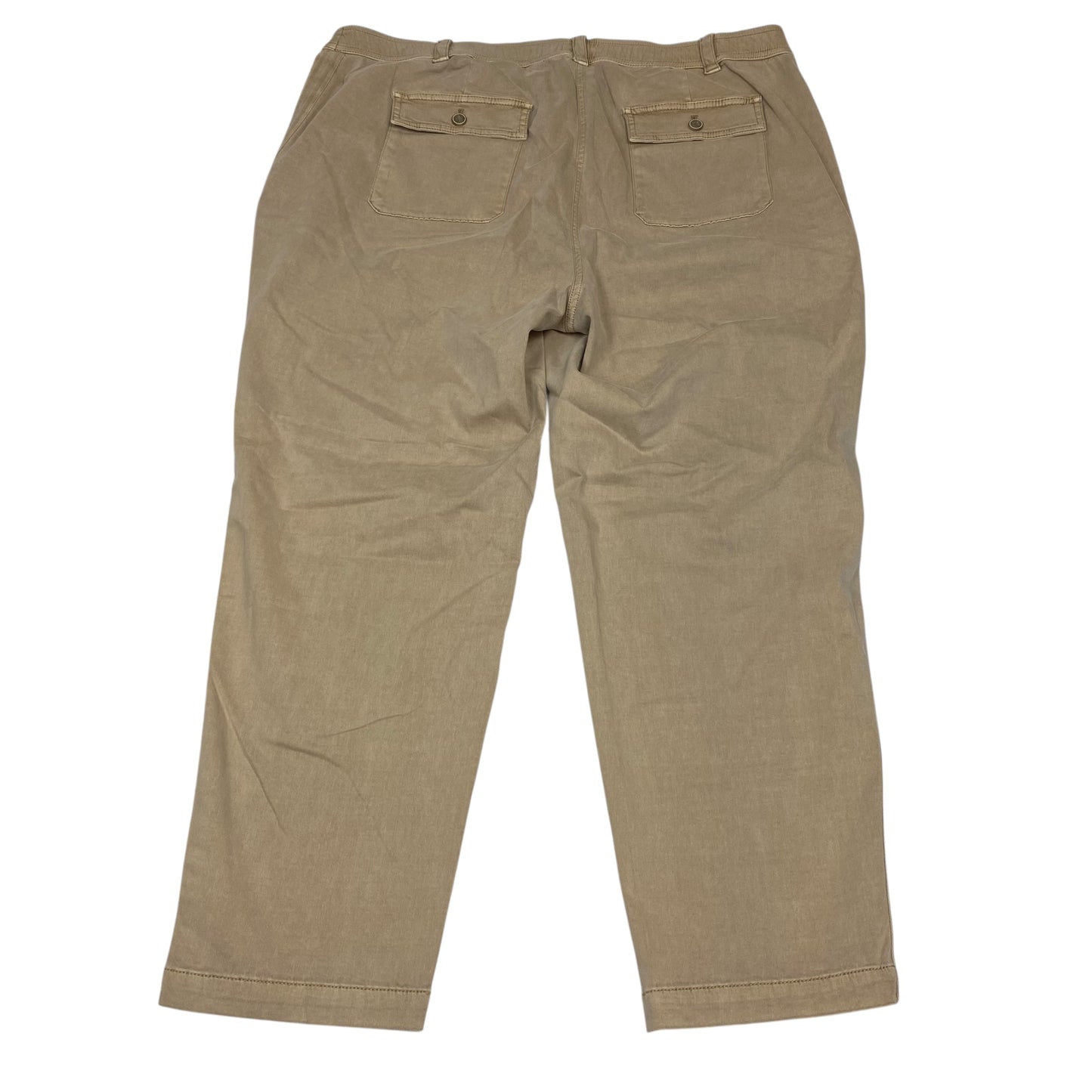 Pants Chinos & Khakis By J. Jill In Tan, Size:20