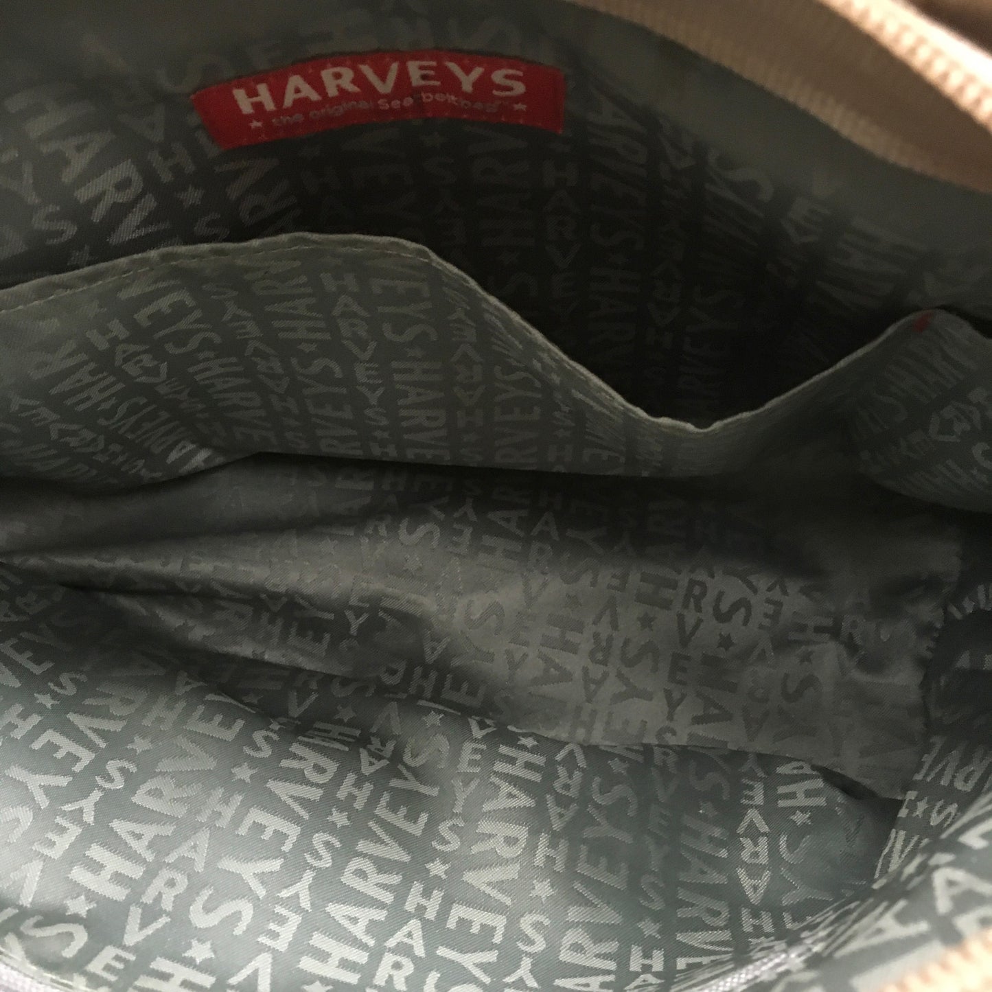 Handbag By Harveys In Tan, Size:Medium