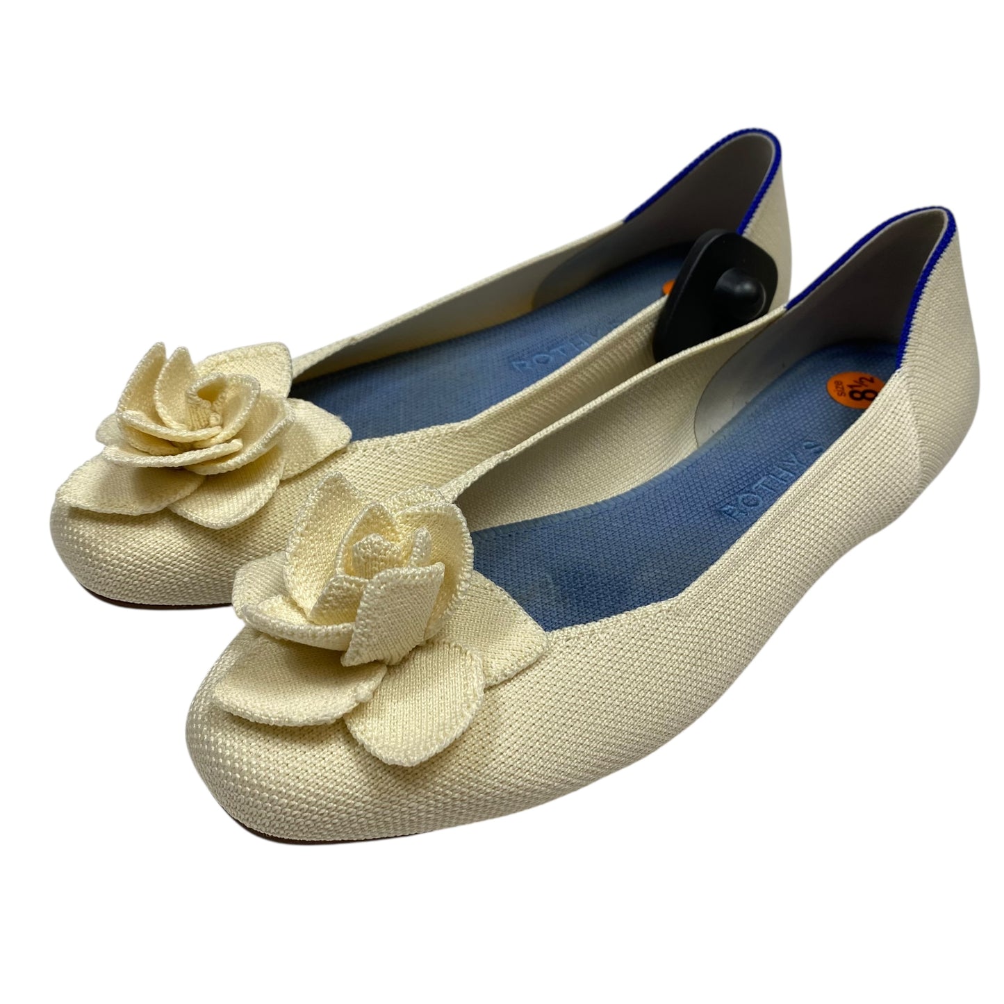 Shoes Designer By Rothys In Cream, Size:8.5