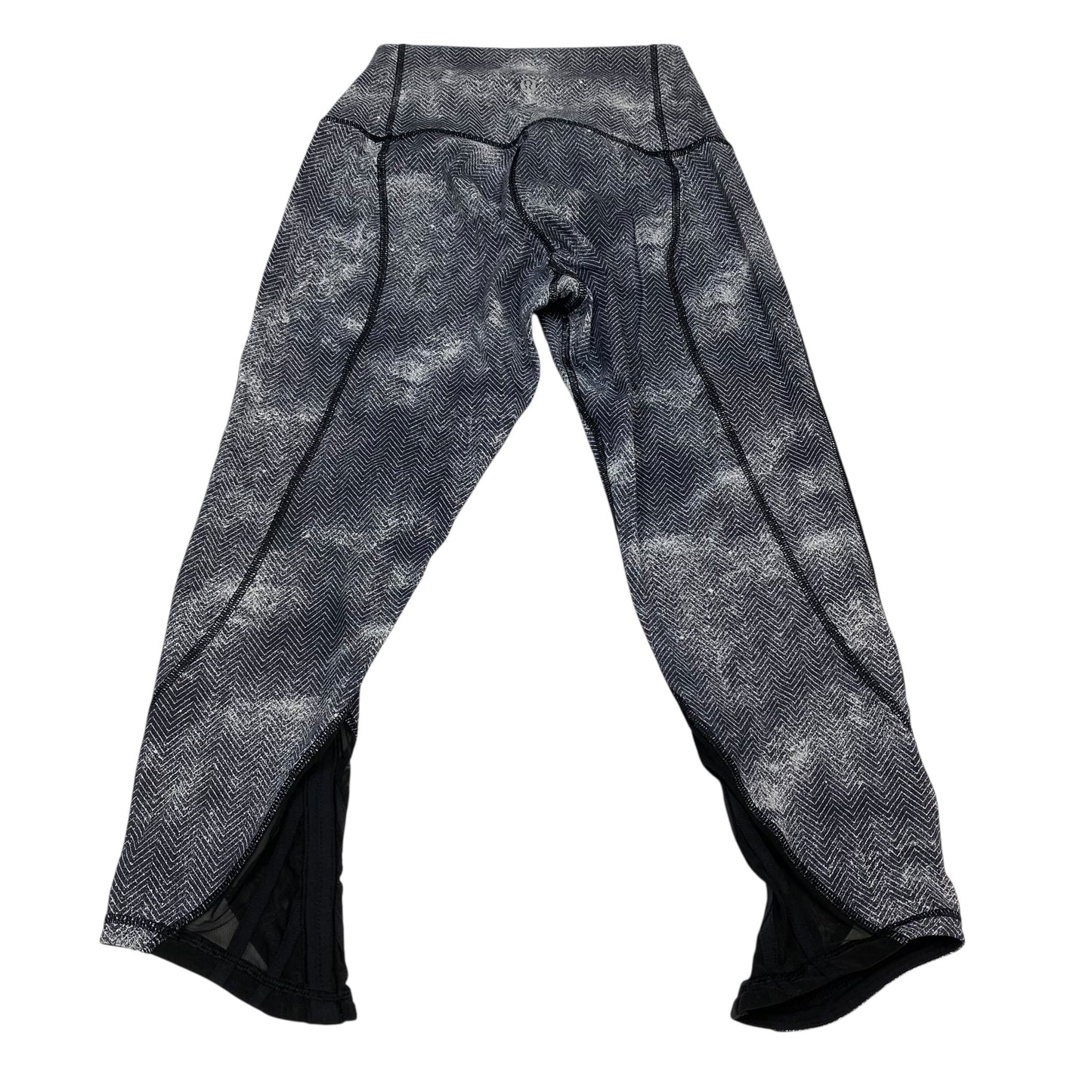 Athletic Leggings Capris Designer By Lululemon In Black, Size:6