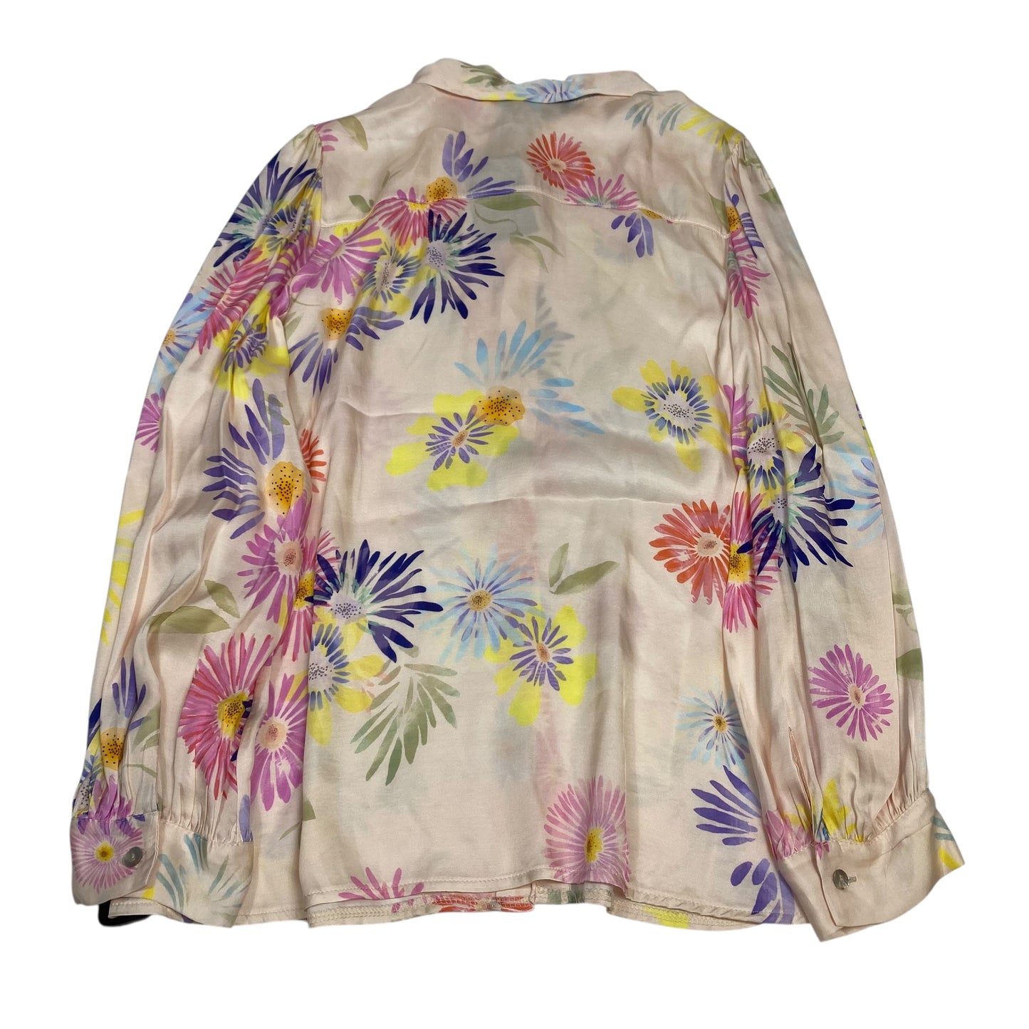 Blouse Ls By Frnch In Pink, Size:L