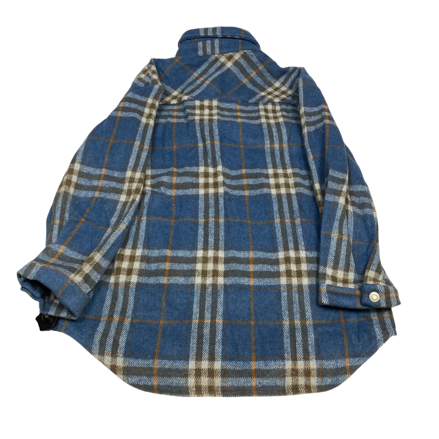 Jacket Shirt By Cherish In Blue, Size:S