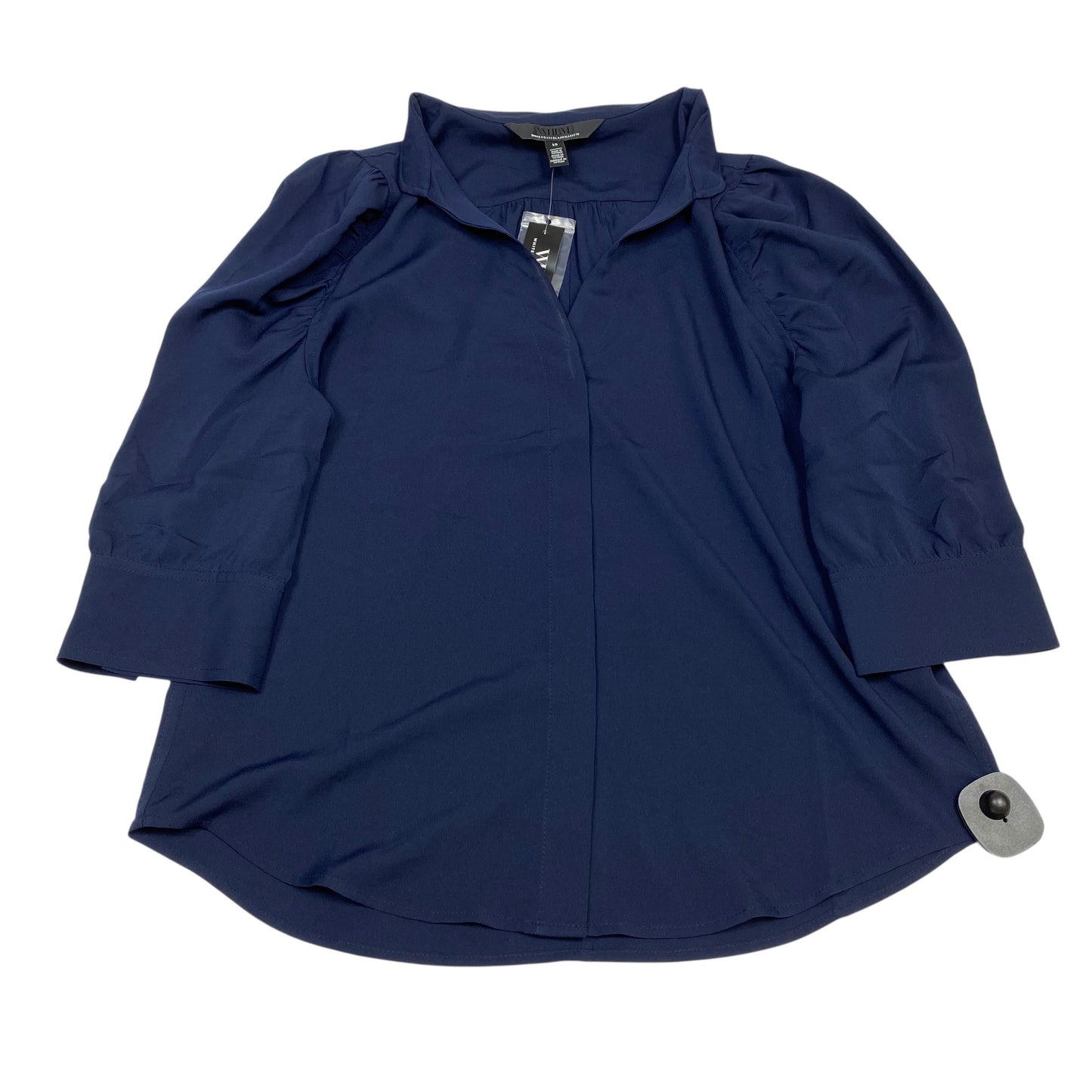 Top Ls By White House Black Market In Navy, Size:M