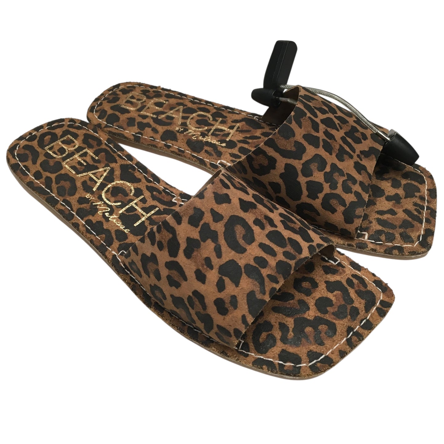 Sandals Flats By Matisse In Animal Print, Size:8