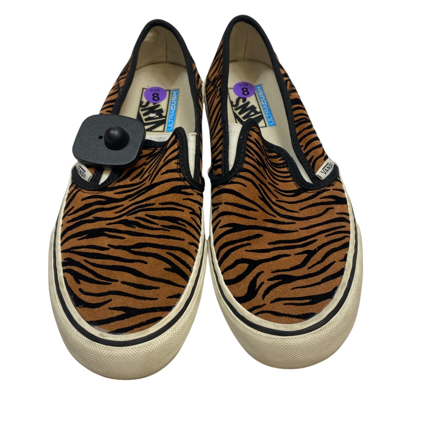 Shoes Flats By Vans In Black & Brown, Size:8