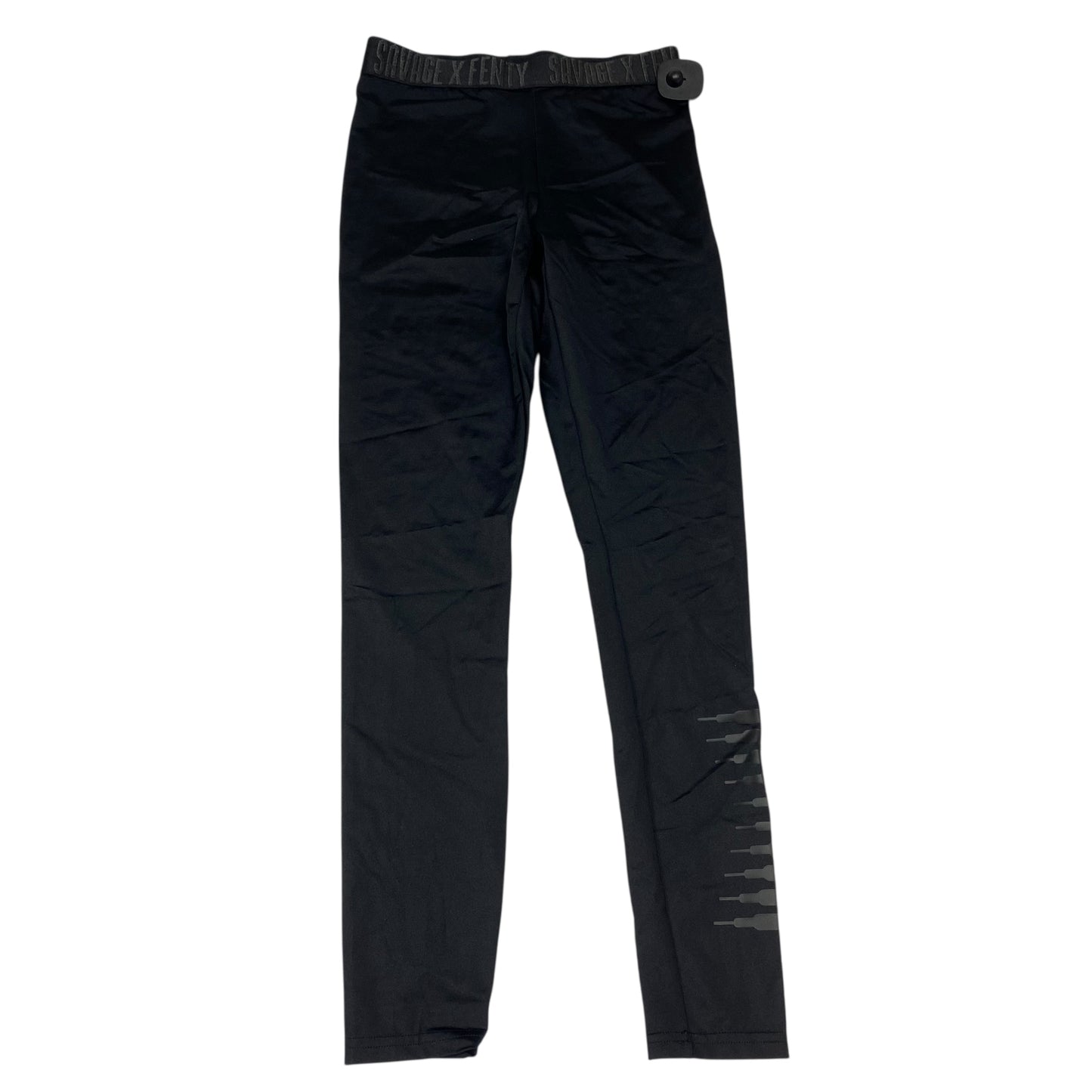 Athletic Leggings By Savage x Fenty In Black, Size:S
