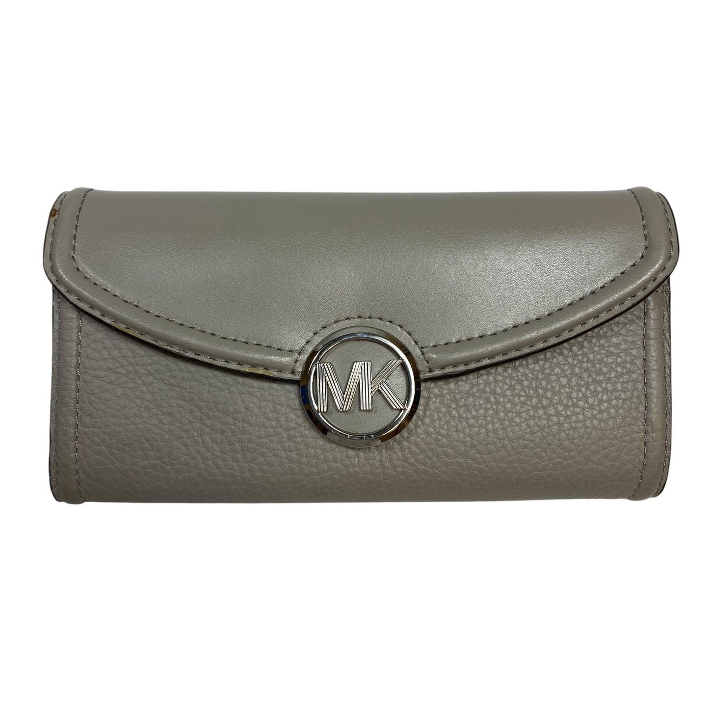 Wallet Designer By Michael Kors In Grey, Size:Large