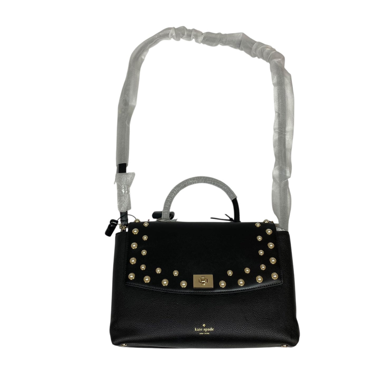 Handbag Designer By Kate Spade In Black, Size:Large