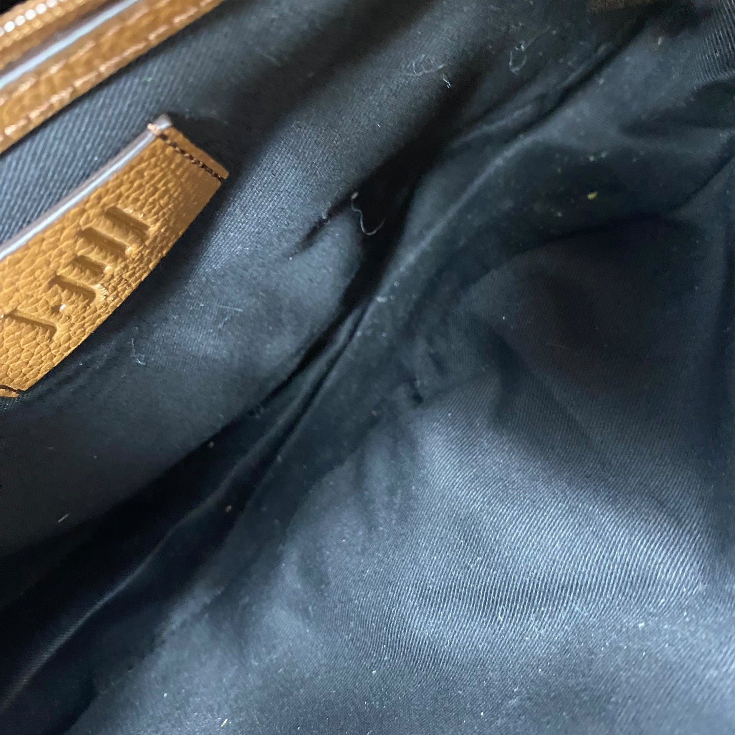 Handbag Leather By J. Jill In Brown, Size:Small