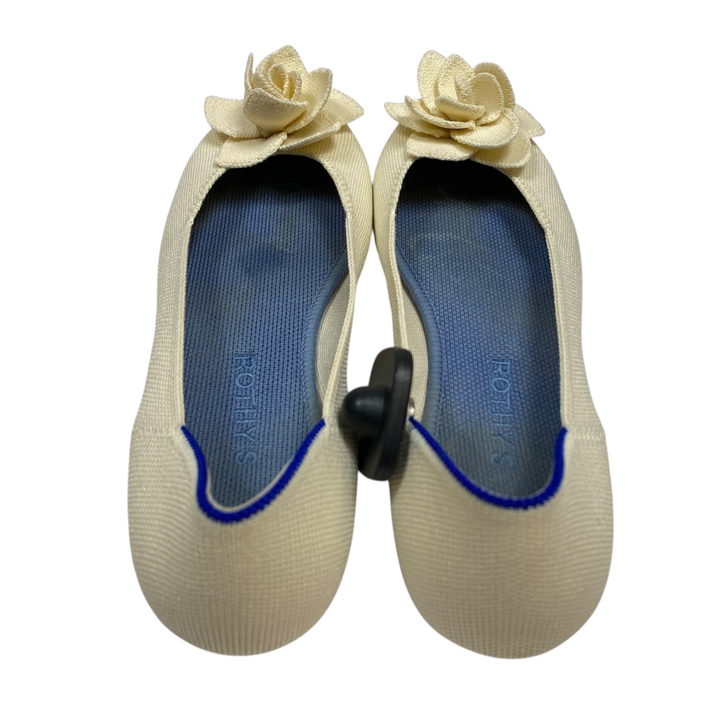 Shoes Designer By Rothys In Cream, Size:8.5