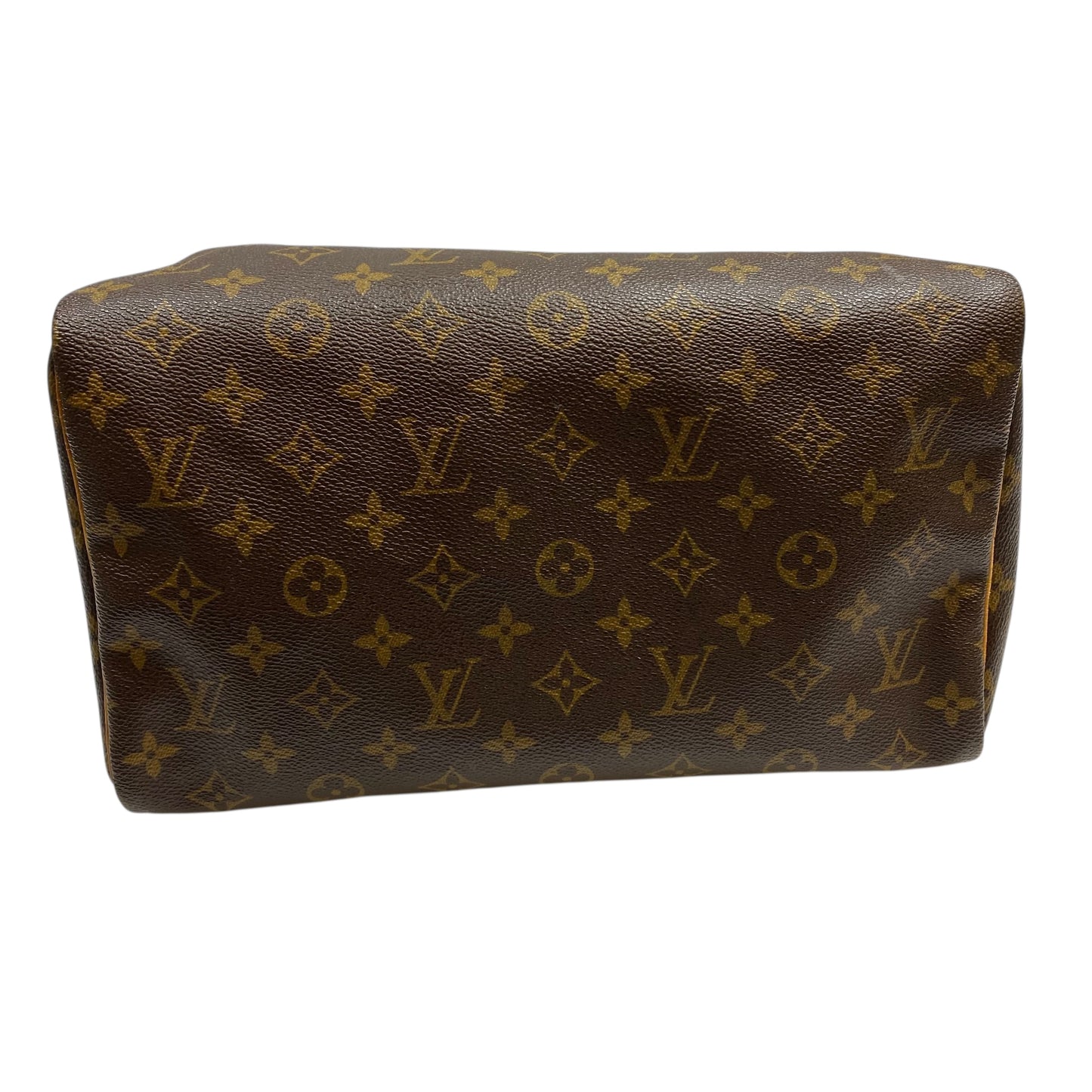 Handbag Luxury Designer By Louis Vuitton In Brown, Size:Medium
