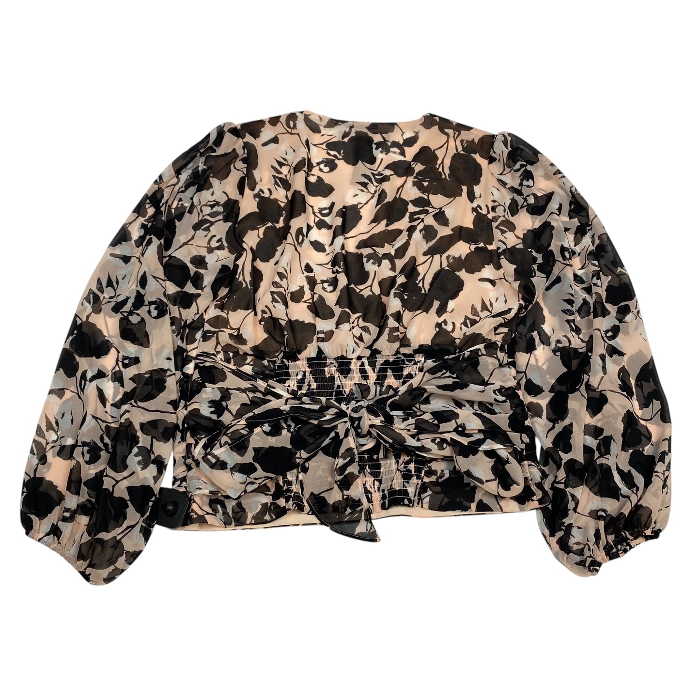 Top Ls By White House Black Market In Black & Pink, Size:L