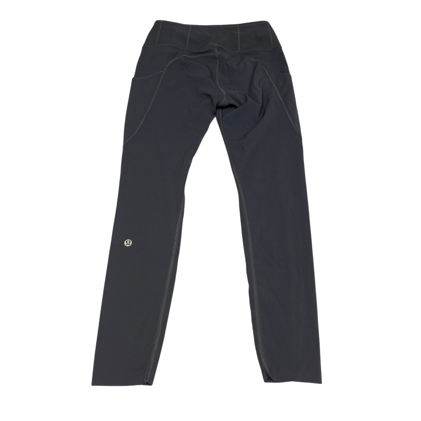 Athletic Leggings Designer By Lululemon In Grey, Size:6