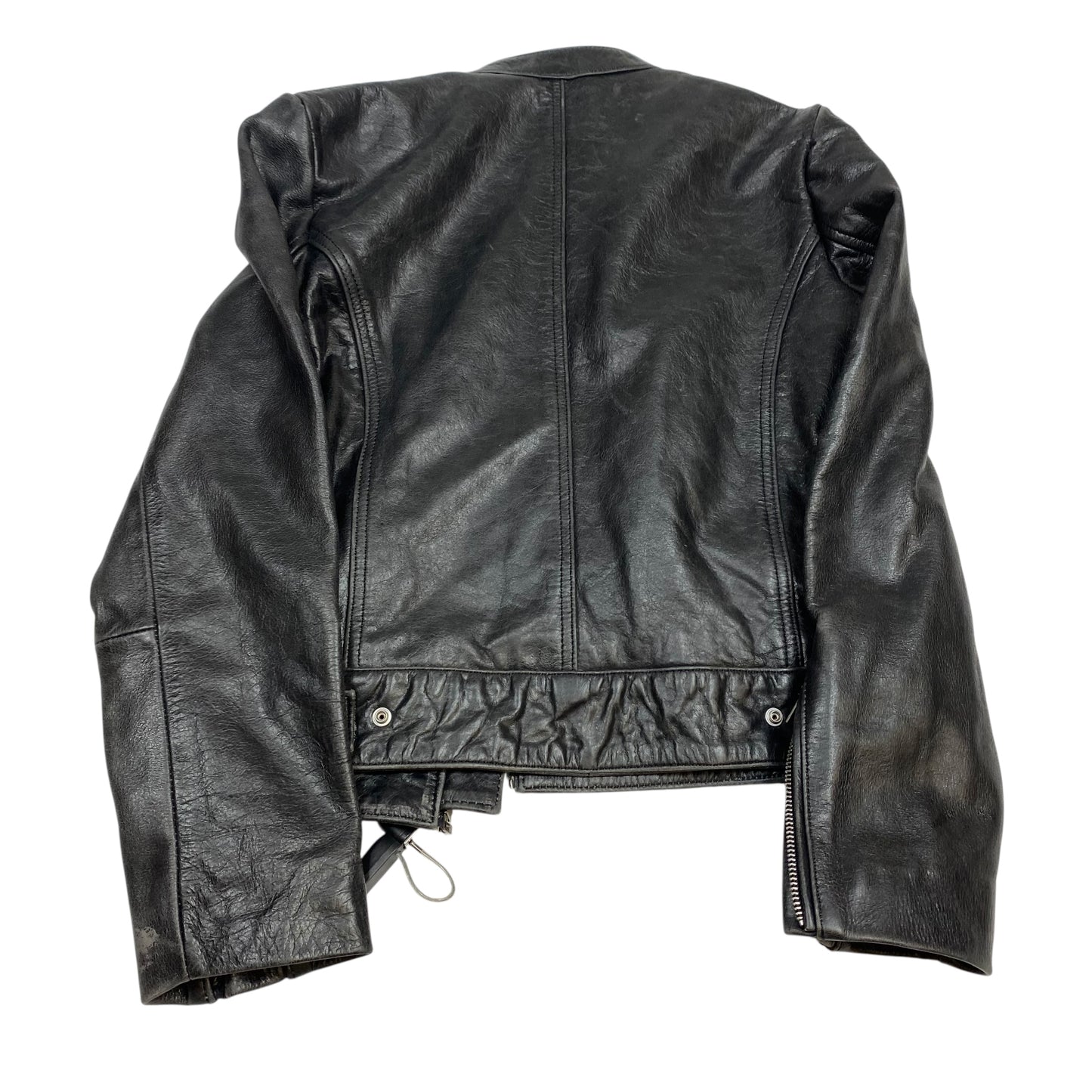 Jacket Leather By Mng In Black, Size:S