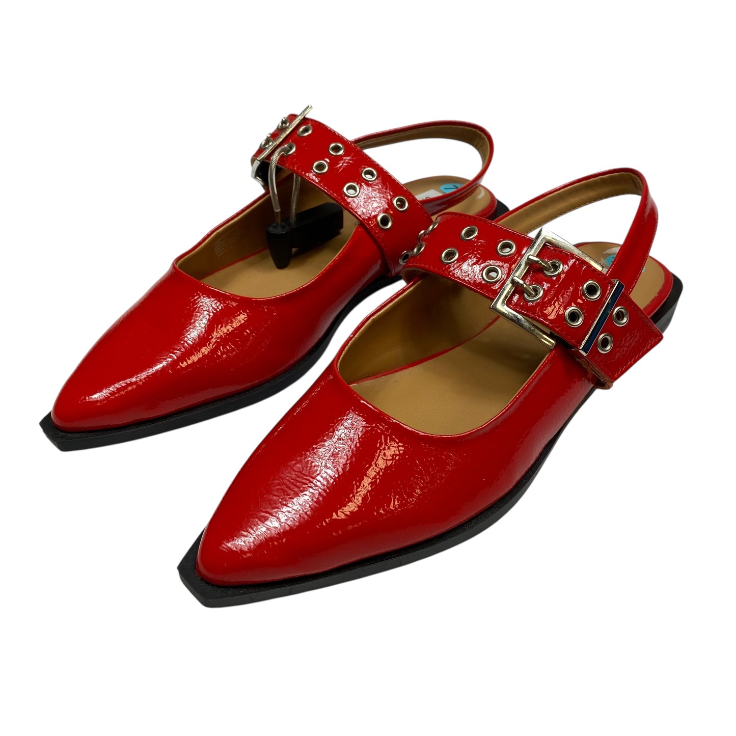 Shoes Flats By Steve Madden In Red, Size:7.5