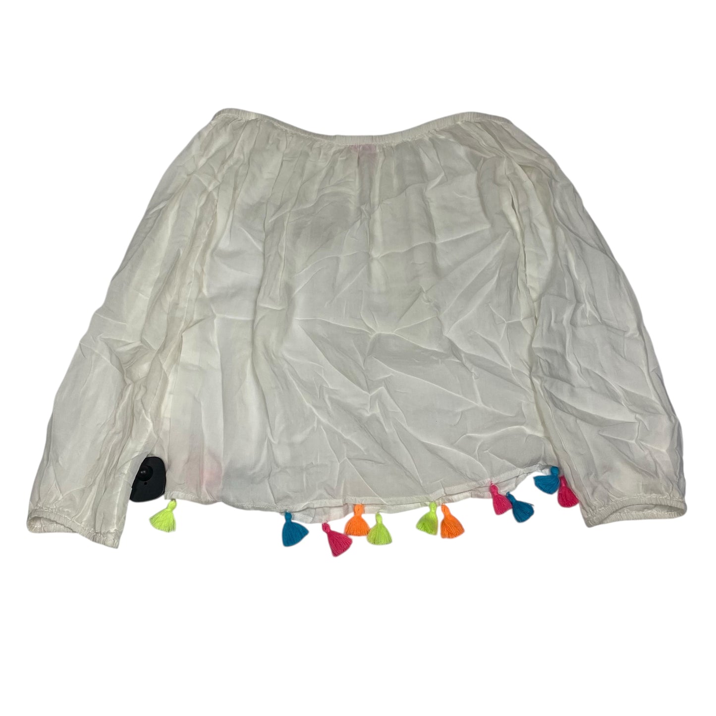 Top Ls Designer By Lilly Pulitzer In White, Size:S