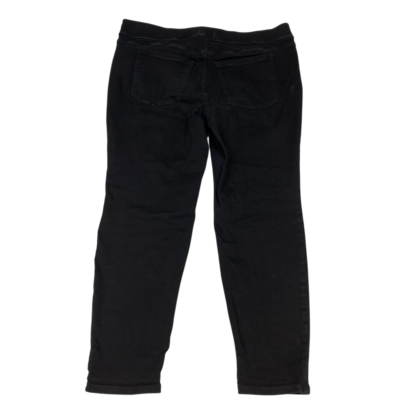 Jeans Jeggings By Lane Bryant In Black Denim, Size:22