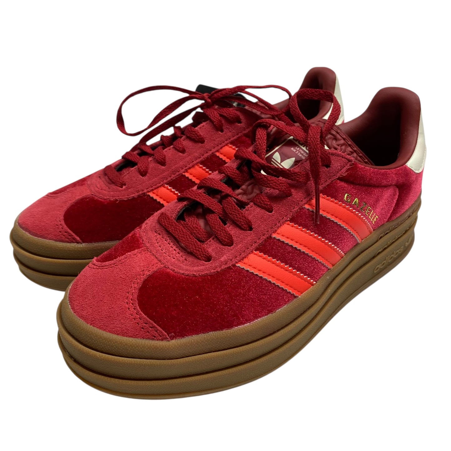 Shoes Sneakers By Adidas In Red, Size:7