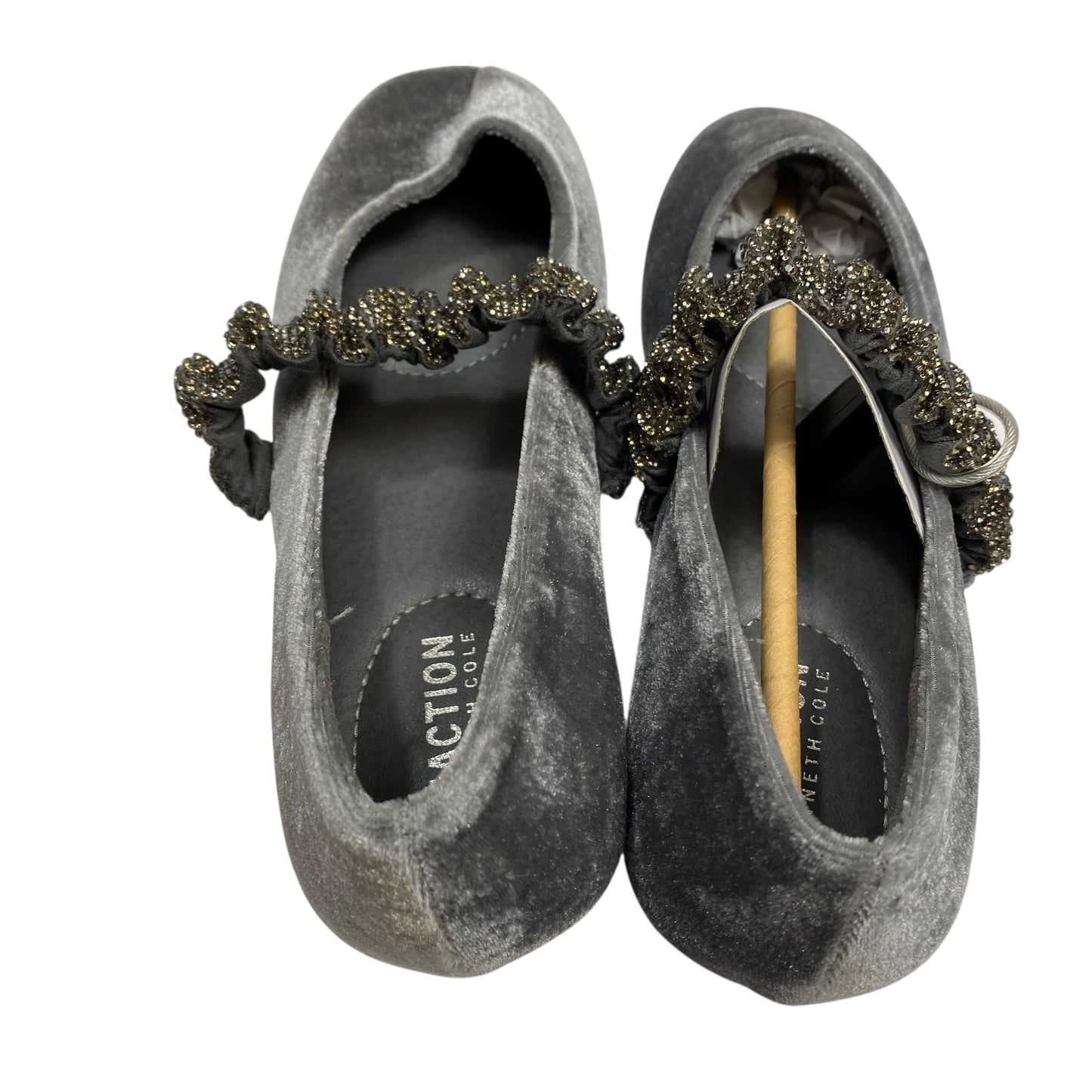 SHOES FLATS by KENNETH COLE in GREY, Size:8