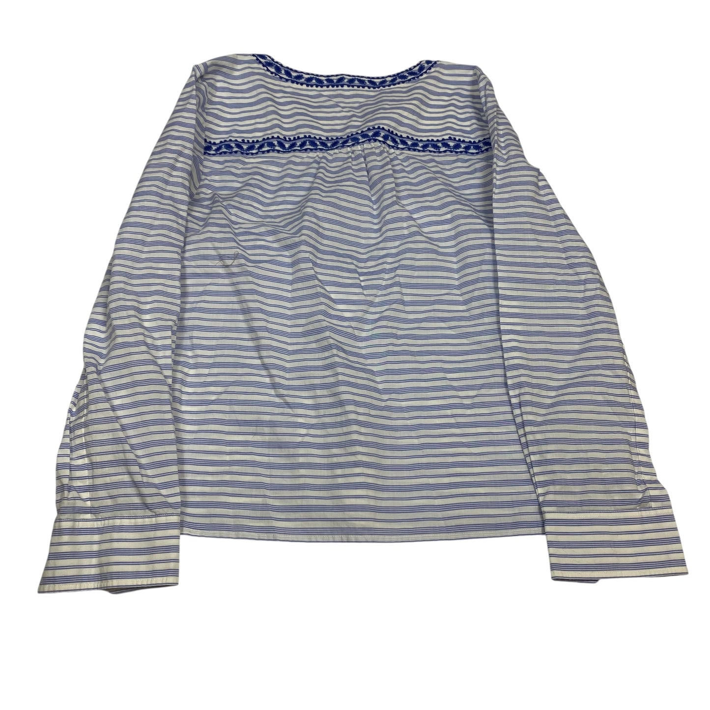 Top Ls Designer By Vineyard Vines In Blue & White, Size:S