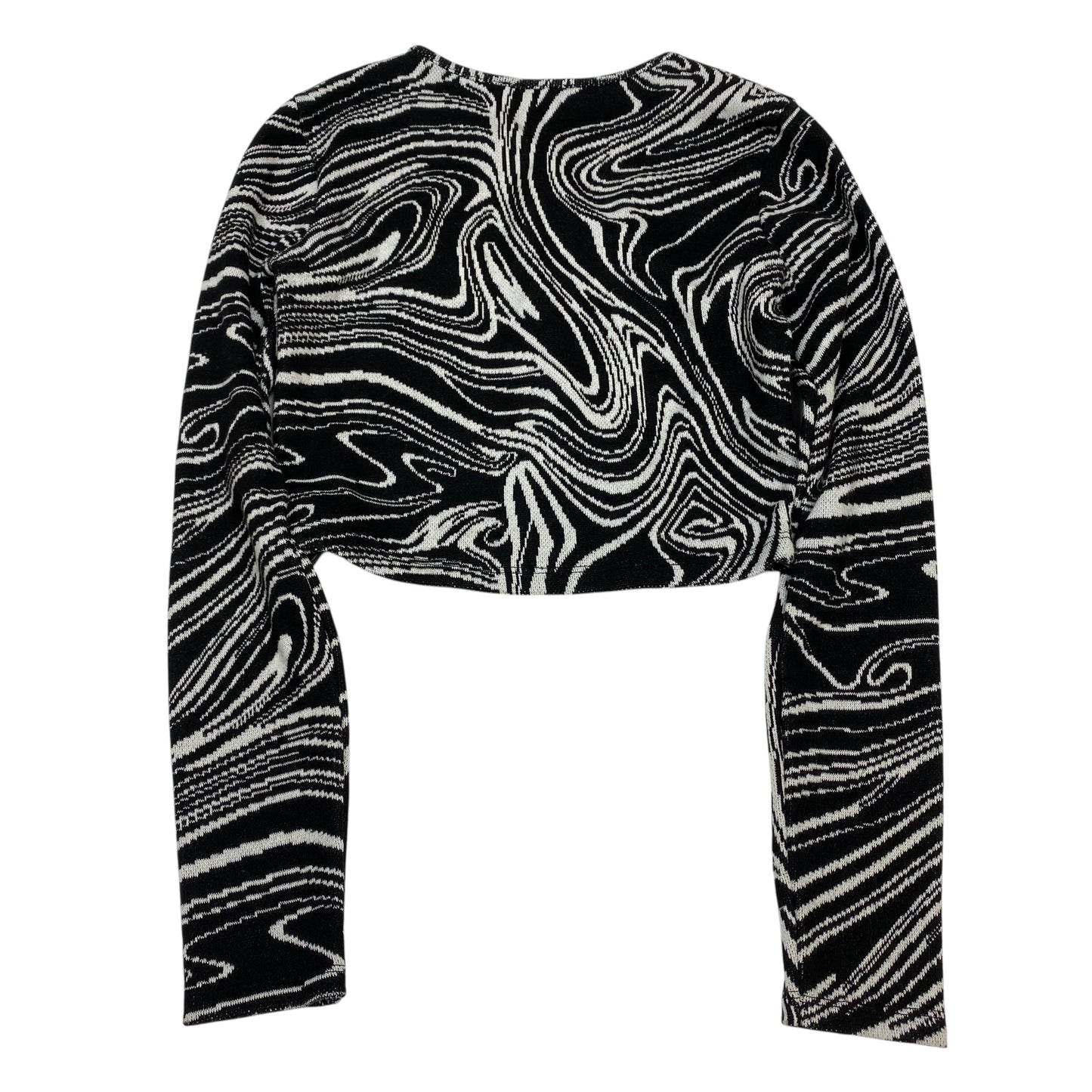 Top Ls By Zara In Black & White, Size:S