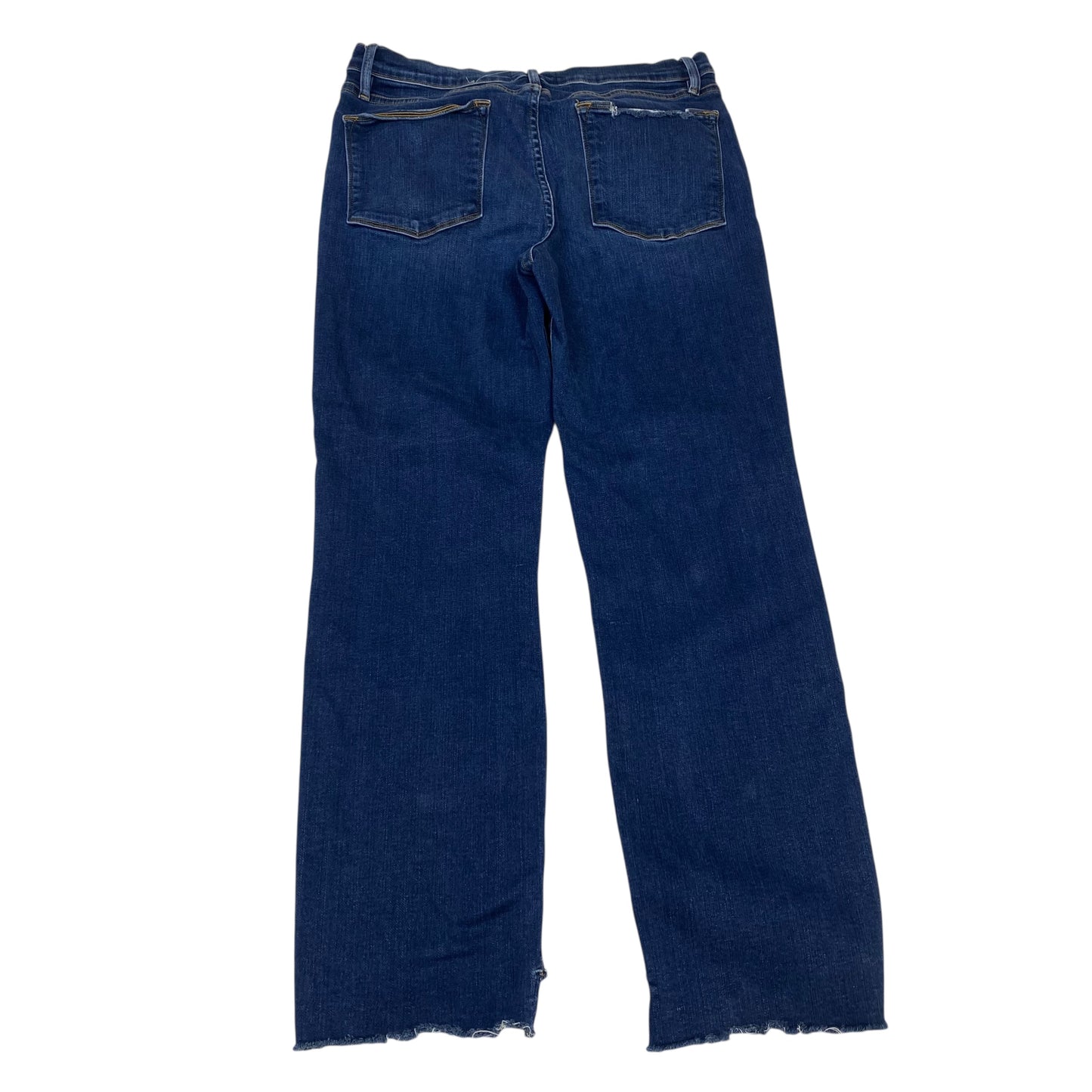 Jeans Designer By Frame In Blue Denim, Size:12