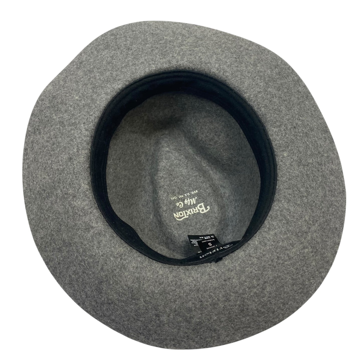 Hat Fedora By Brixton In Grey