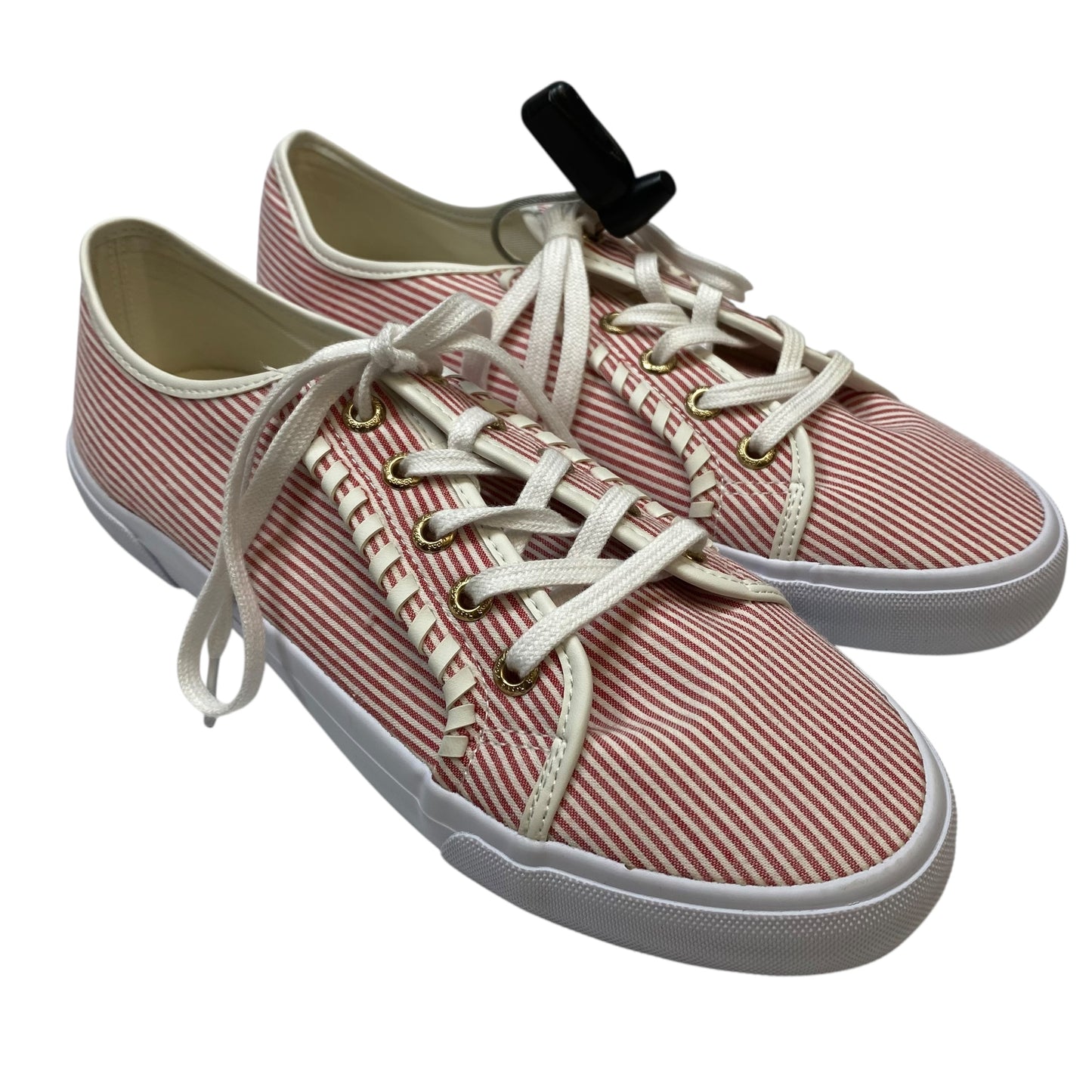 Shoes Designer By Jack Rogers In Red & White, Size:8.5
