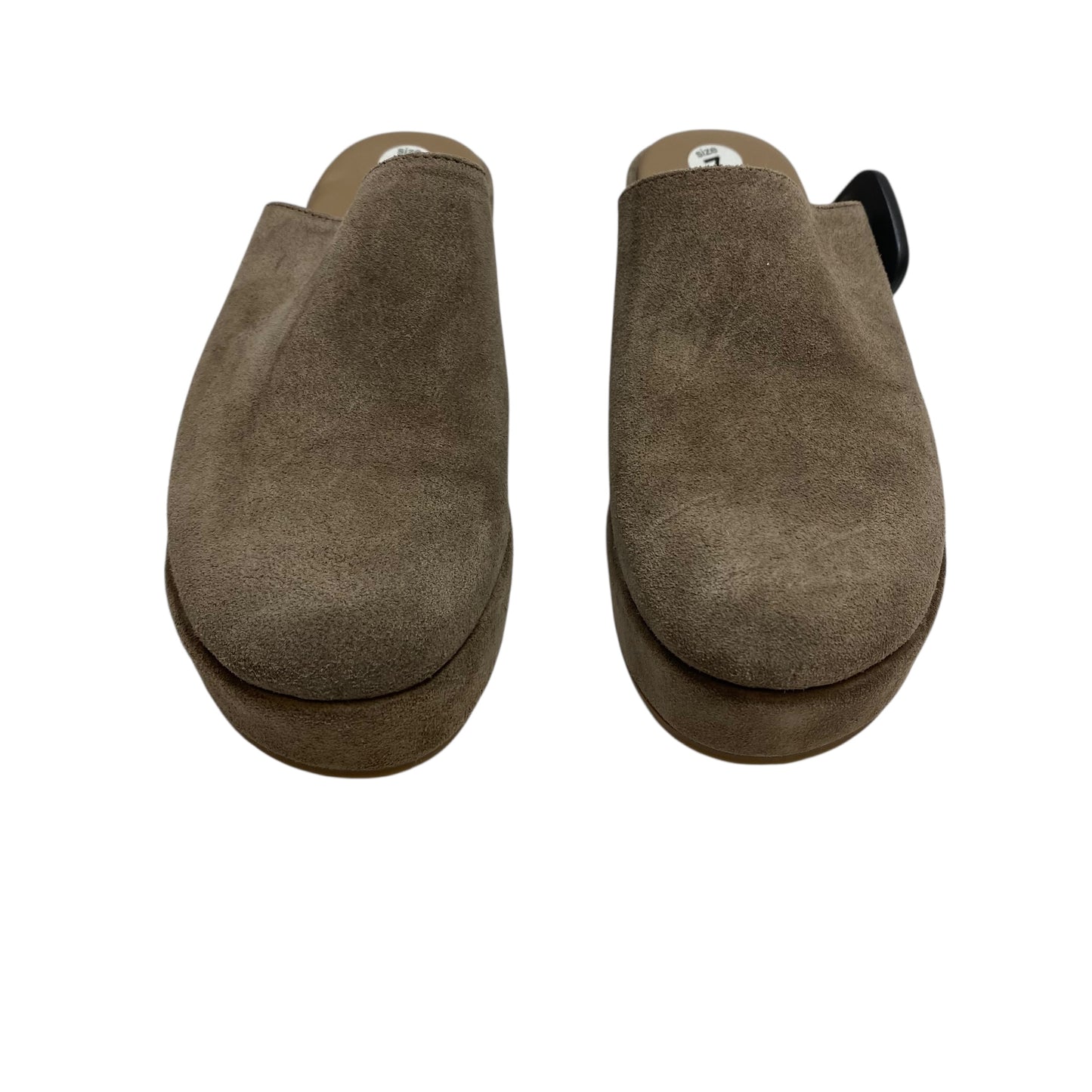 Shoes Heels Wedge By Cordani In Taupe, Size:7