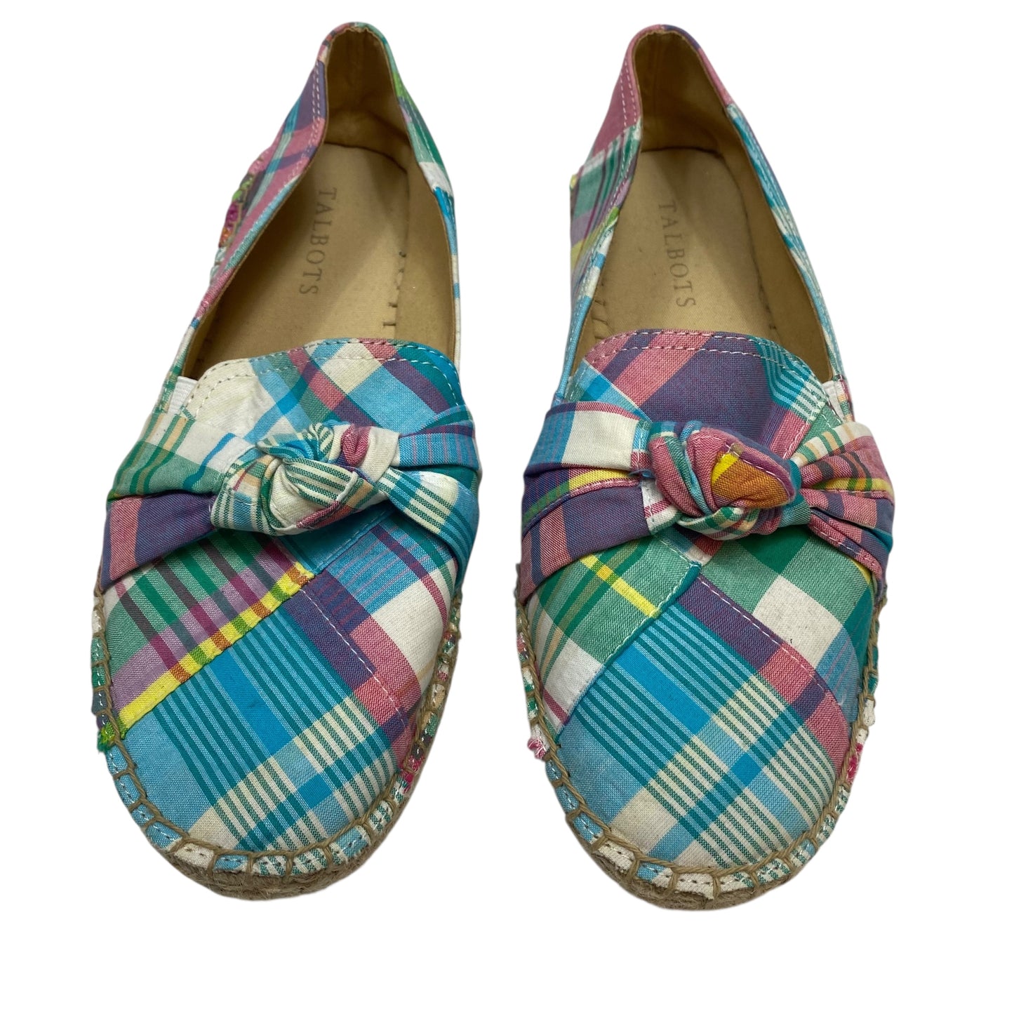 Shoes Flats By Talbots In Plaid Pattern, Size:8