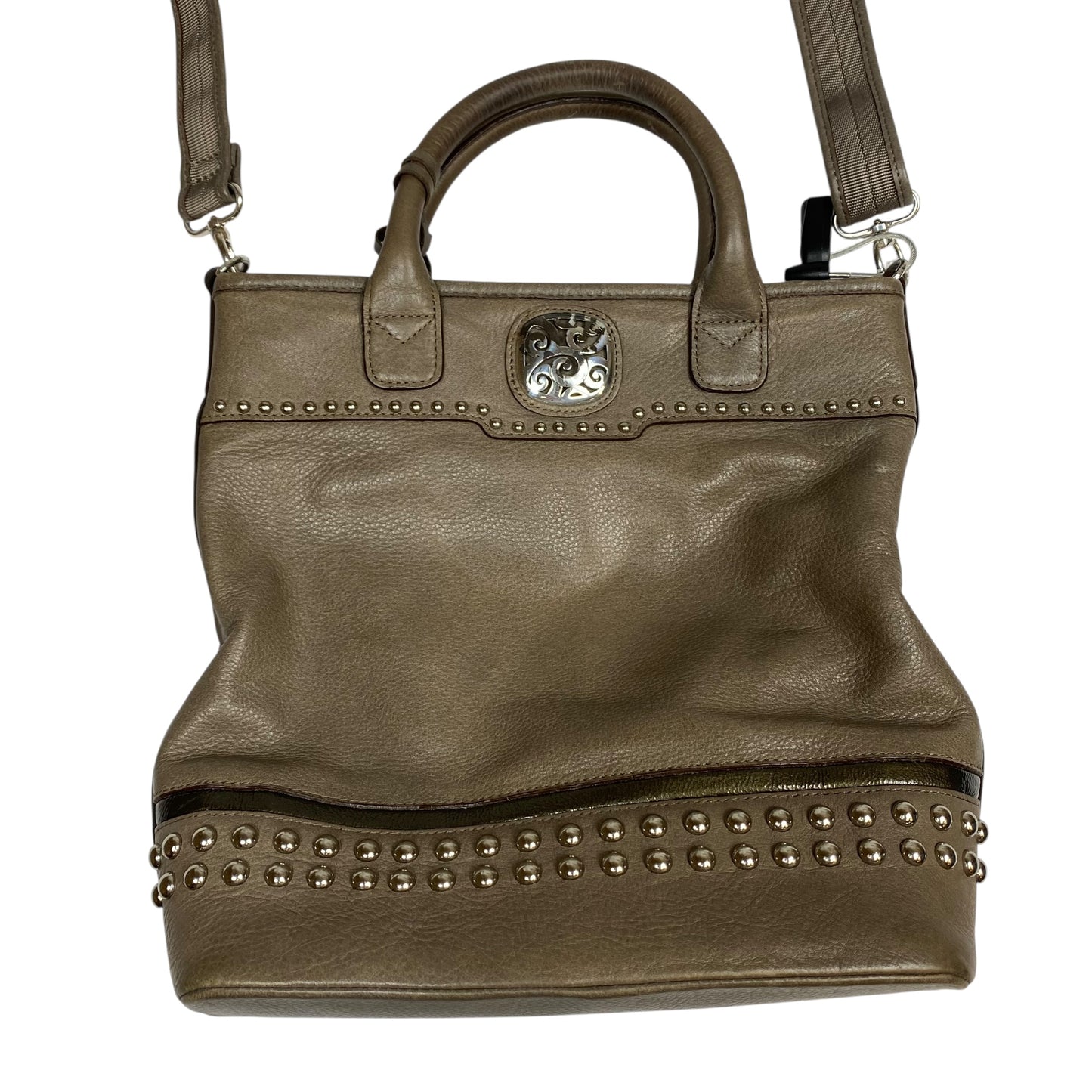 Handbag Designer By Brighton In Taupe, Size:Medium