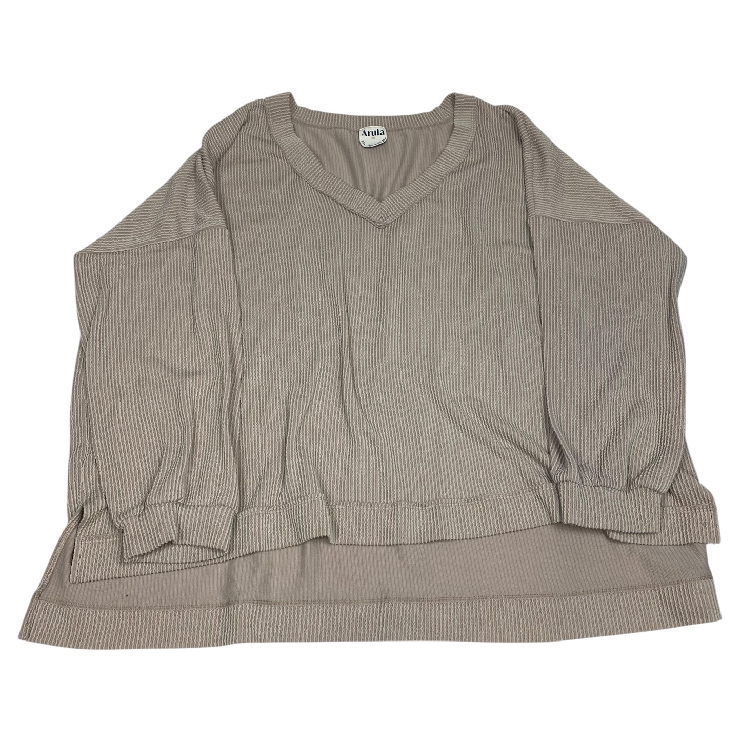Top Ls By Arula In Brown, Size:3X
