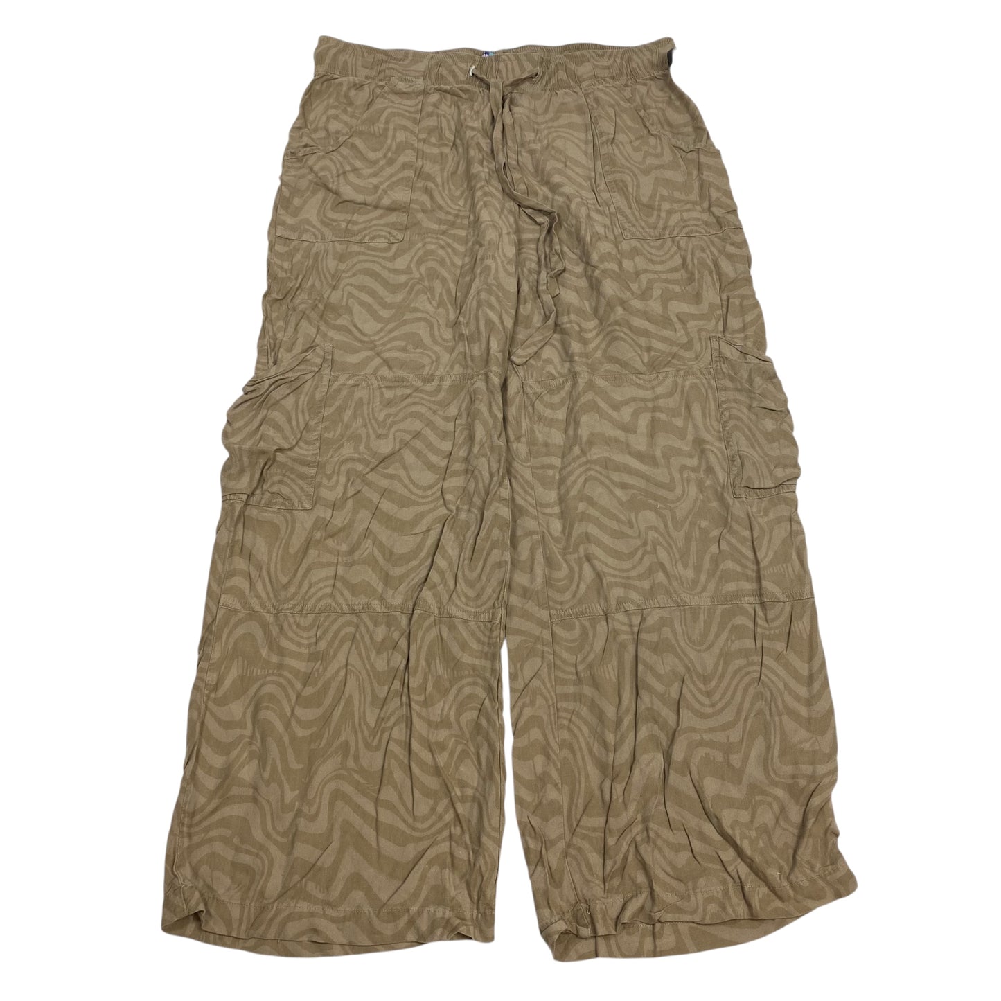 Pants Wide Leg By Urban Outfitters In Brown, Size:Xl