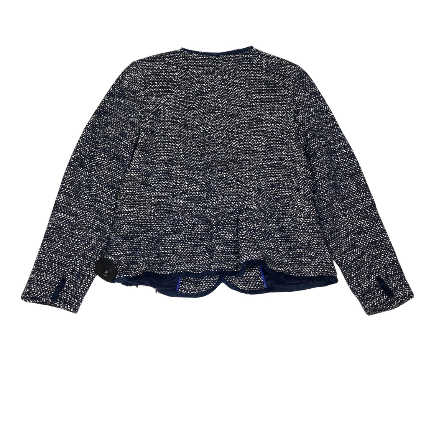 Blazer By Talbots In Blue & White, Size:S