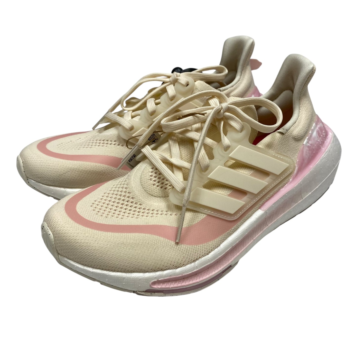 Shoes Athletic By Adidas In Pink & White, Size:8