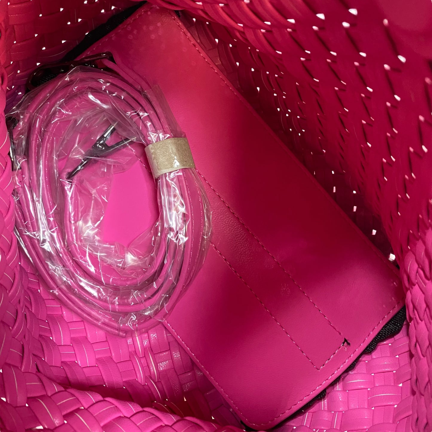 Crossbody By Clothes Mentor In Pink, Size:Small