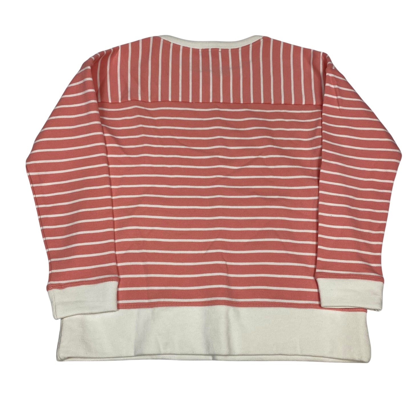 TOP LS by TALBOTS in CREAM & PINK, Size:S