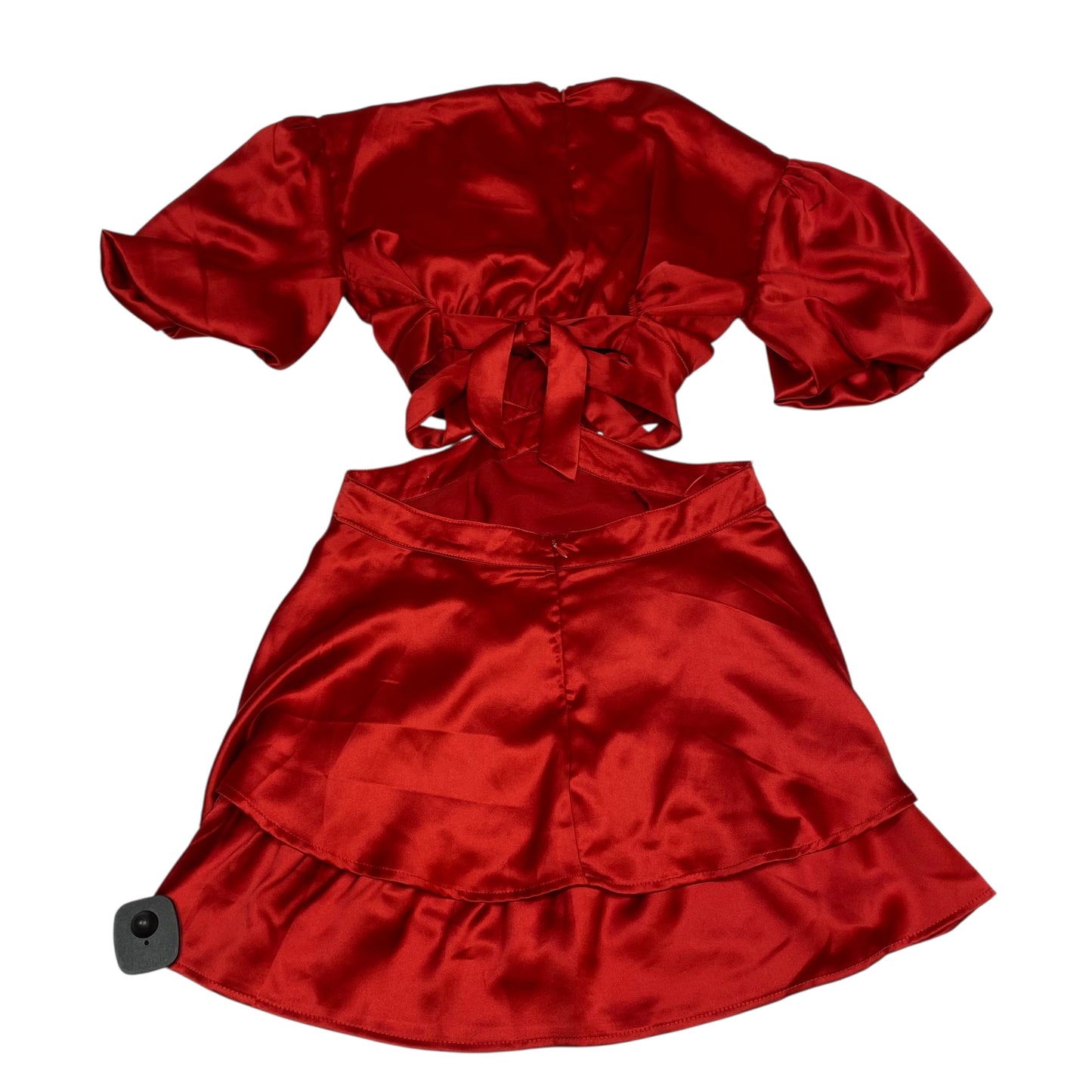Dress Party Short By Vestique In Red, Size:S