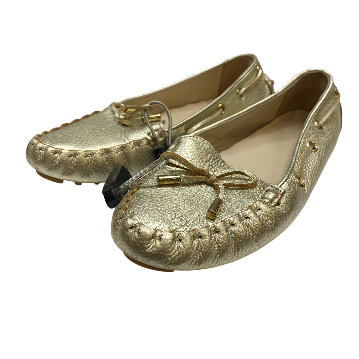 Shoes Designer By Cole-Haan In Gold, Size:8