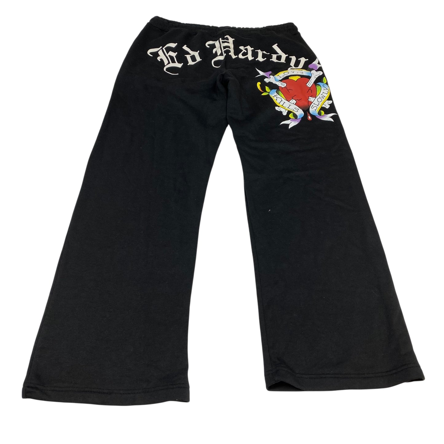 Pants Lounge By Ed Hardy In Black, Size:L