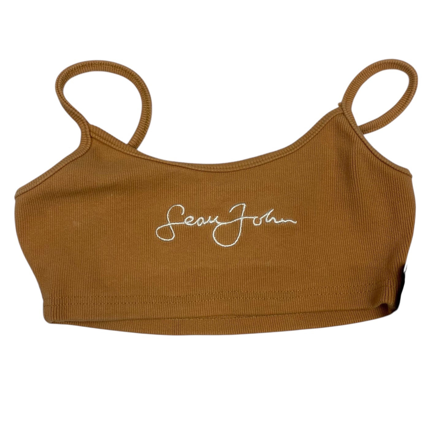 Top Sleeveless Basic By Missguided In Orange, Size:Xs