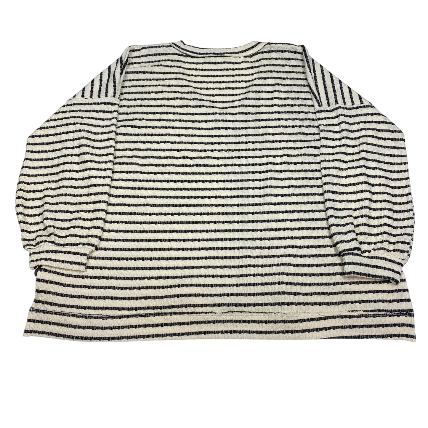 Top Ls By Arula In Black & White, Size:2X