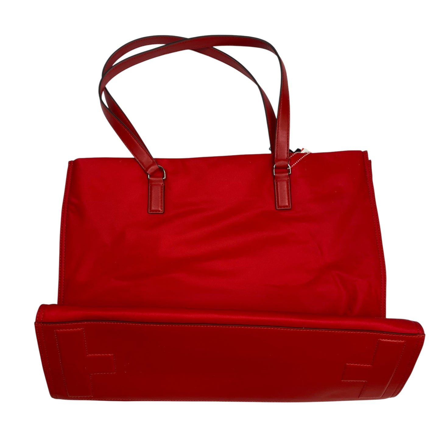 Tote Designer By Tory Burch In Red, Size:Large