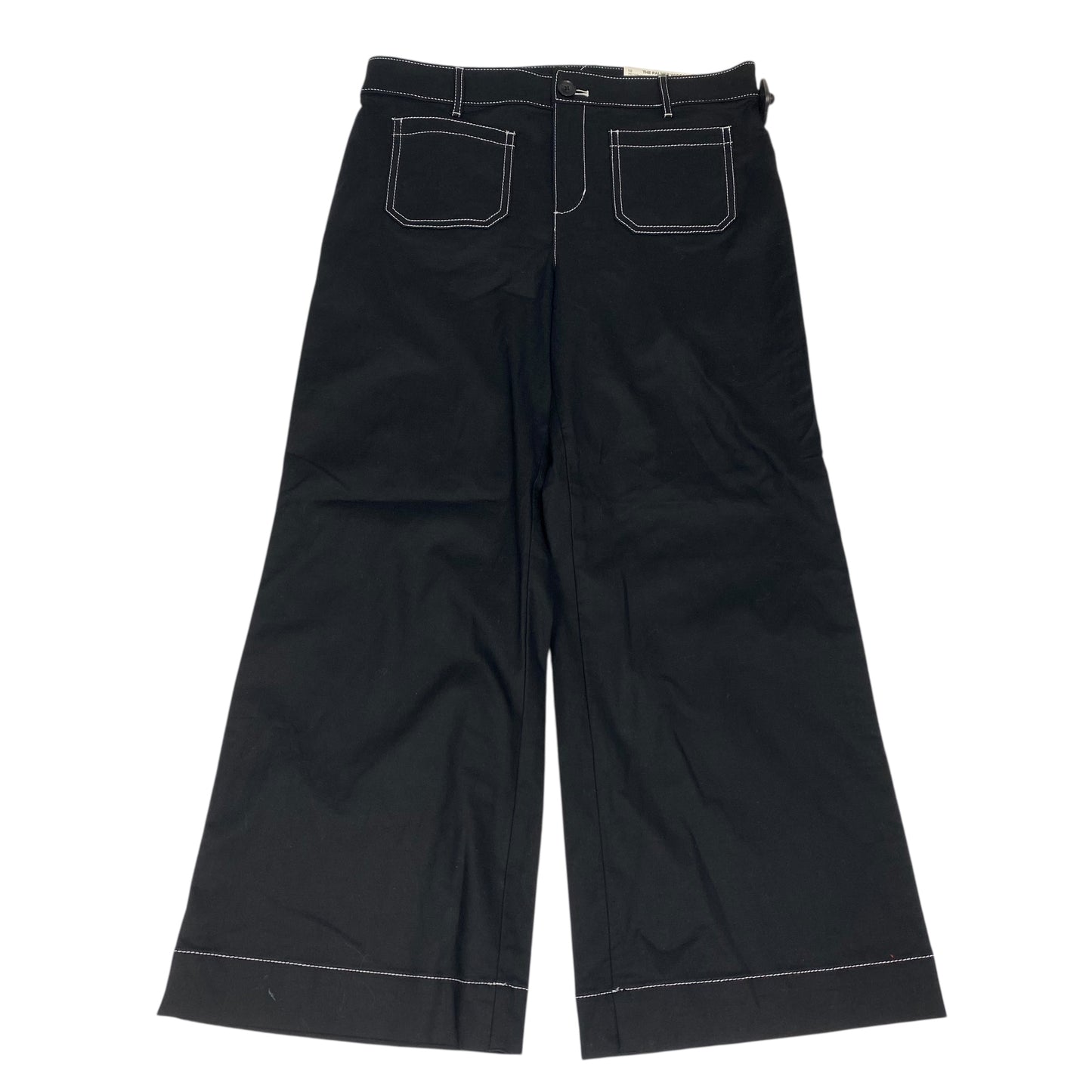 Pants Wide Leg By Loft In Black & White, Size:10P