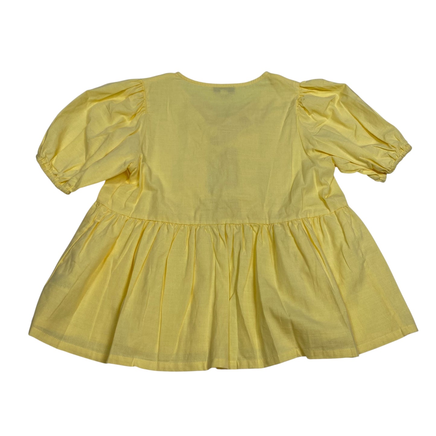 Top Ss By She + Sky In Yellow, Size:S